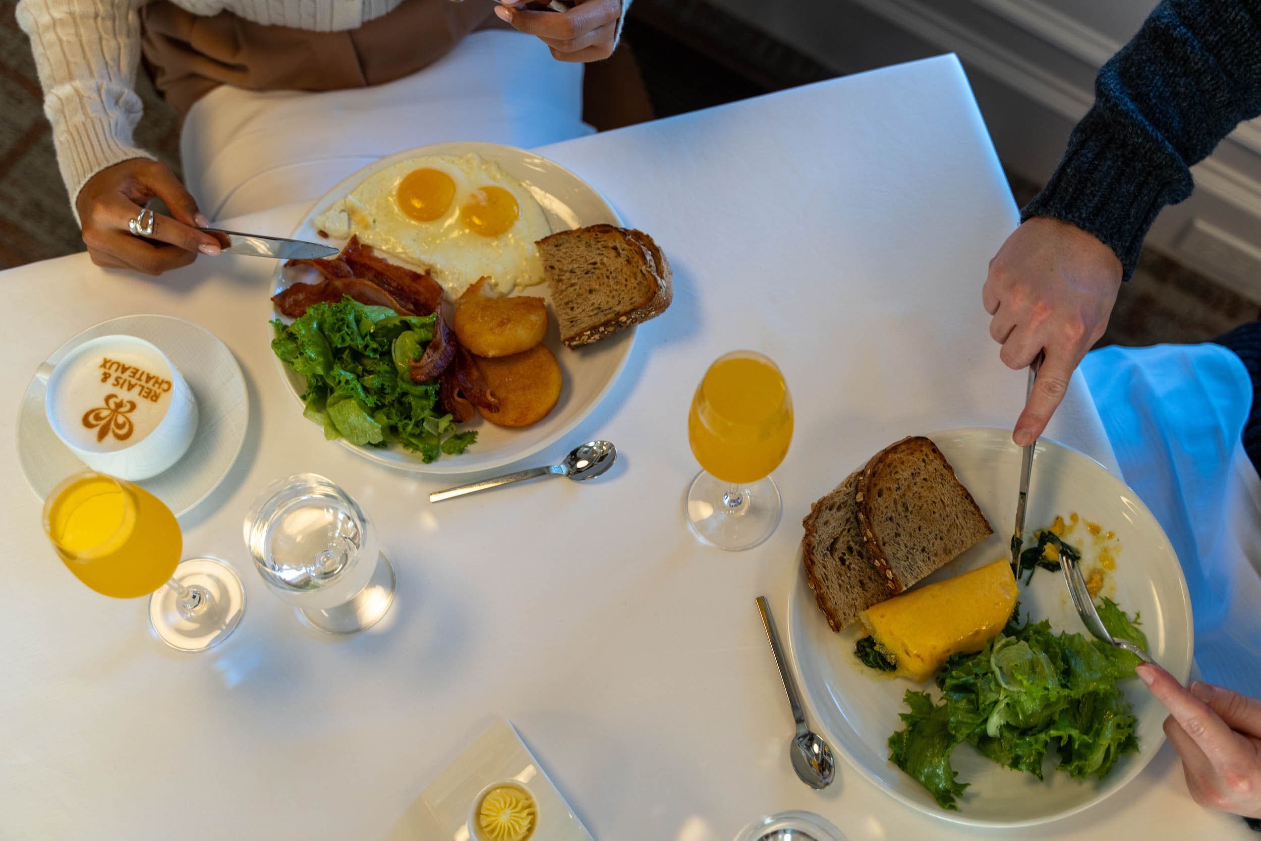 Breakfast at Relais & Chateaux
